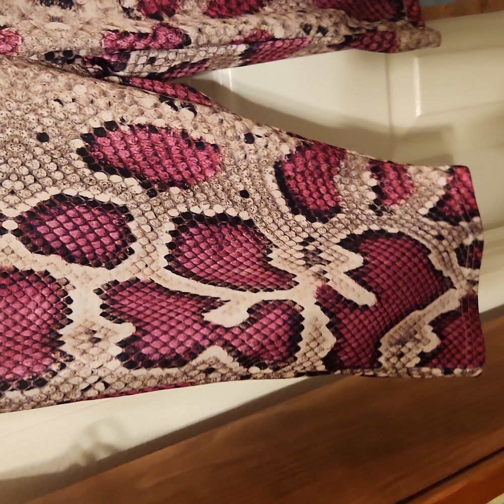 Y2k Python Printed Shorts Set - image 2